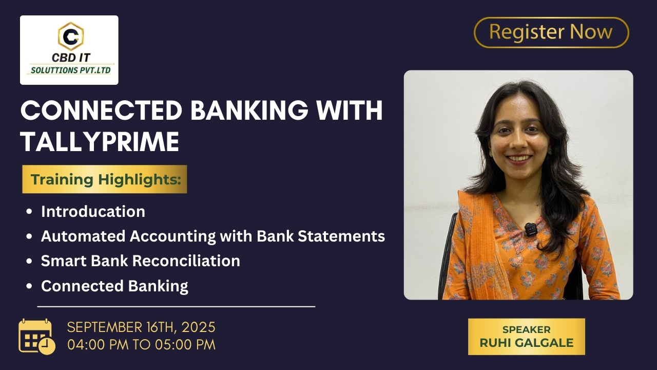 Connected Banking with TallyPrime