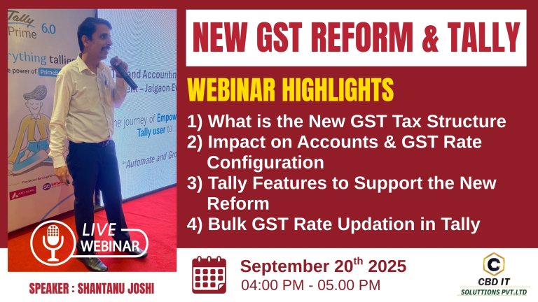 NEW GST REFORM AND TALLY