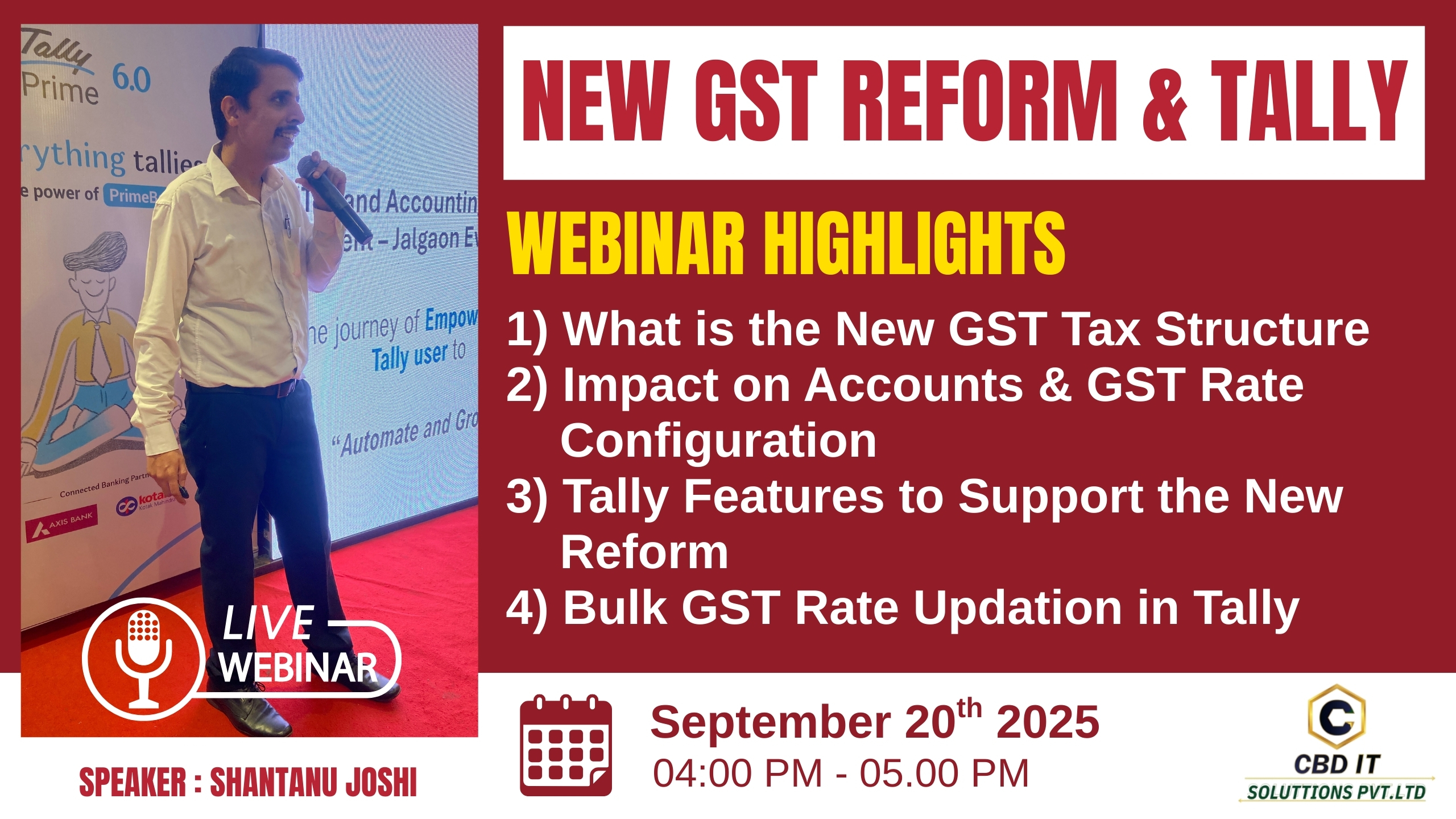 NEW GST REFORM AND TALLY
