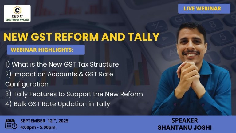 NEW GST REFORM AND TALLY