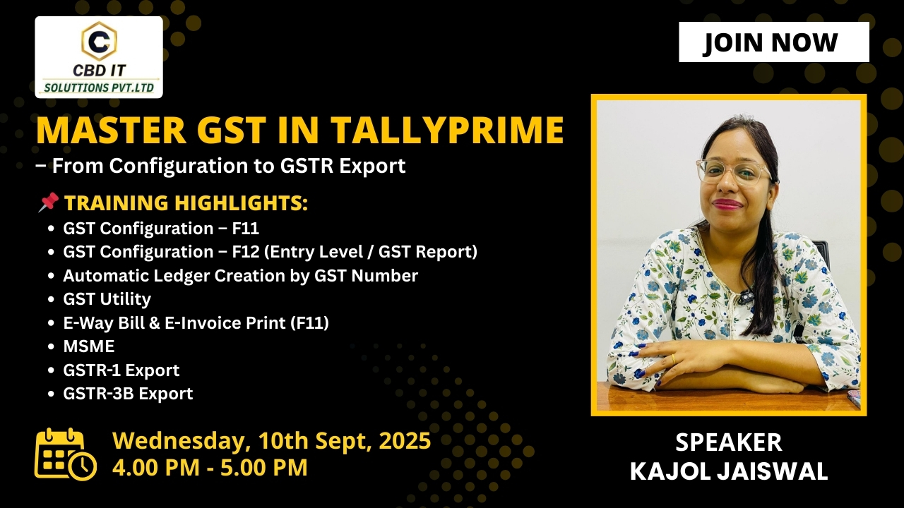 Master GST in TallyPrime – From Configuration to GSTR Export  2.0