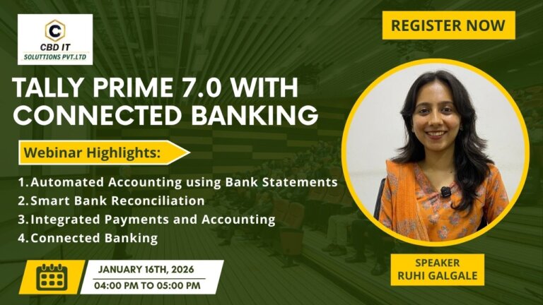 Tally Prime 7.0 with Connected Banking