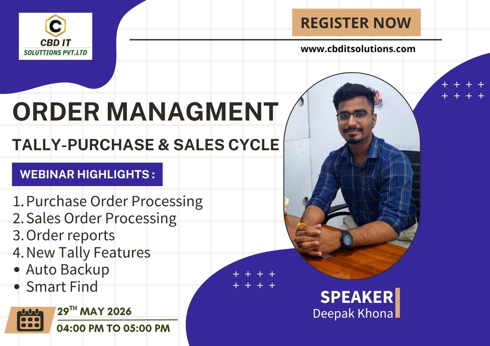 Order Management In tally – Purchase & sales cycle