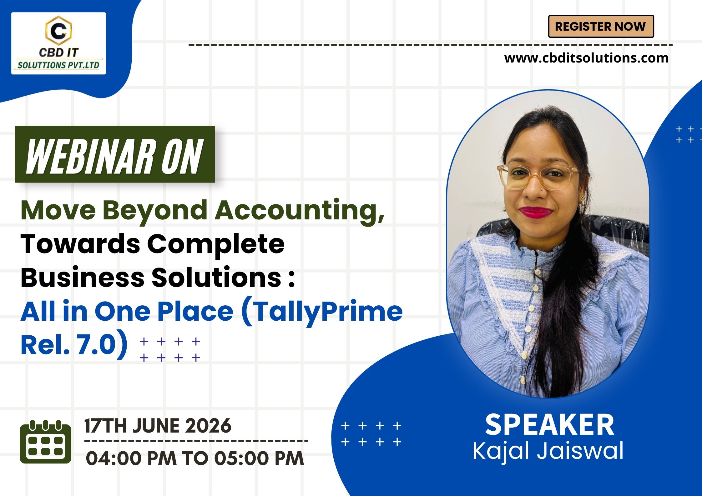Webinar on Beyond Accounting with TallyPrime 7.0
