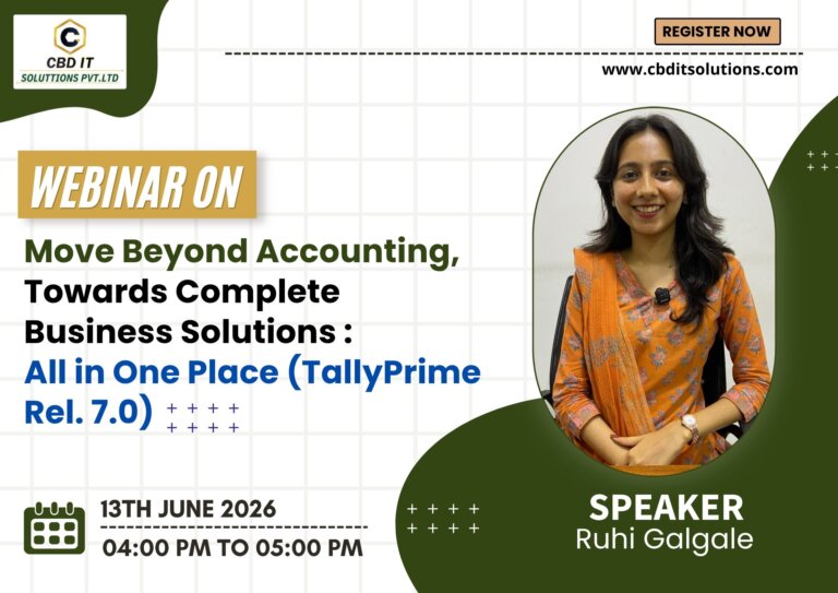 Webinar on Move Beyond Accounting, Grow Beyond Limits