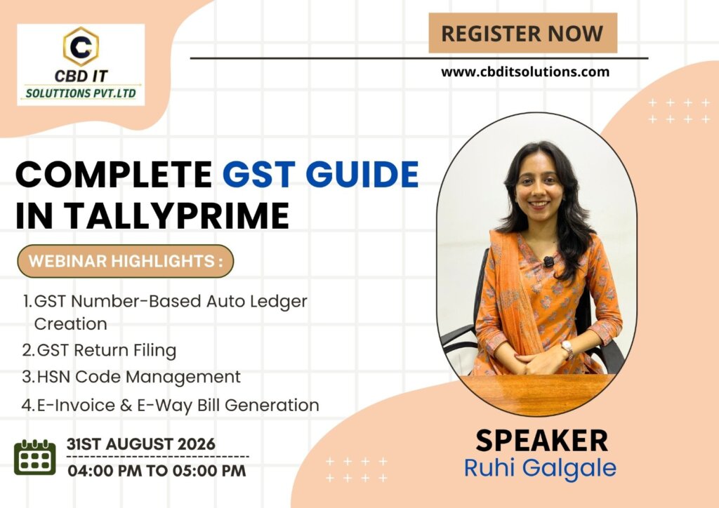 🚀 Complete GST Guide in TallyPrime