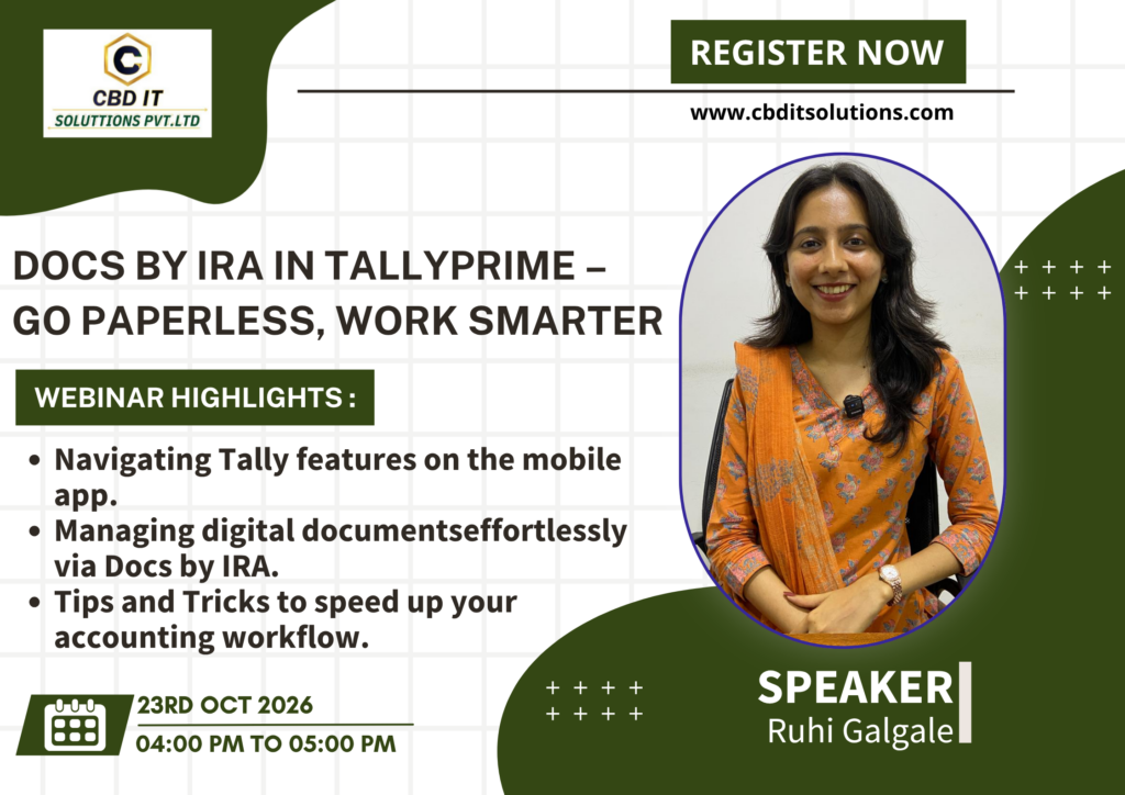 Go Paperless with Docs by IRA: Smarter Document Management in TallyPrime