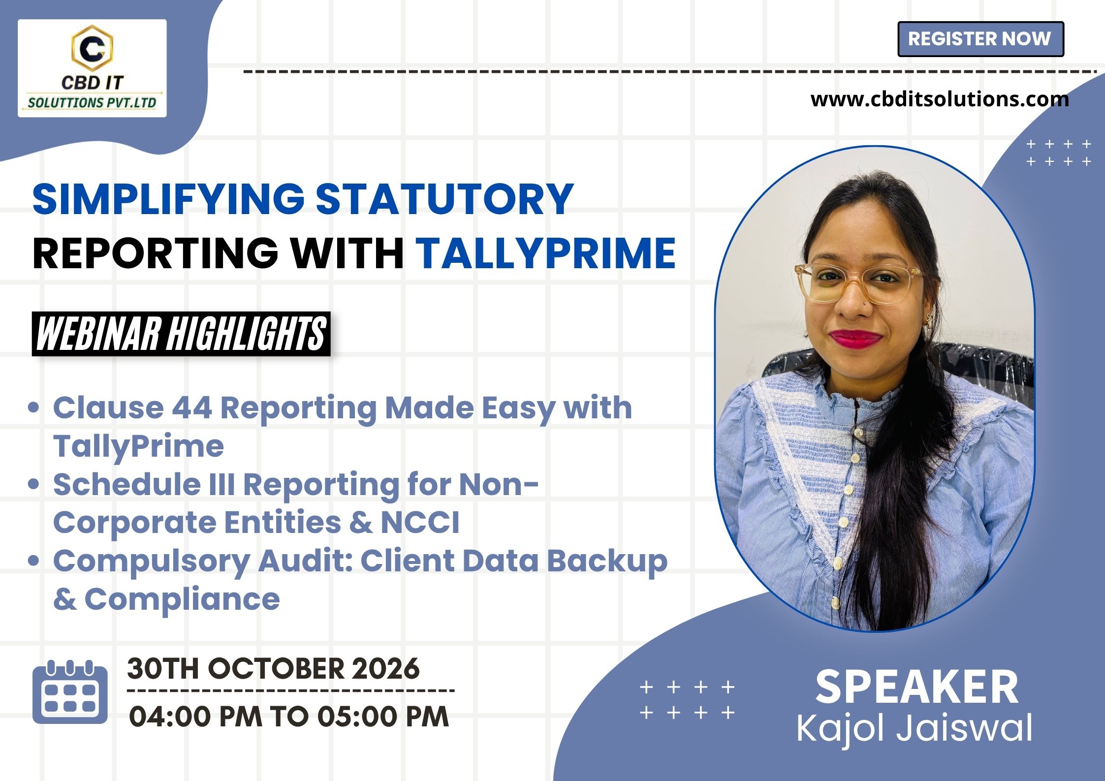 Simplifying Statutory Reporting with TallyPrime